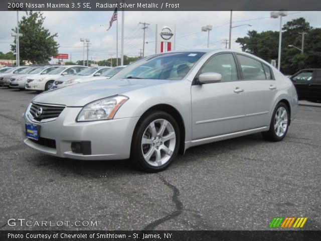 2008 Nissan Maxima 3.5 SE in Radiant Silver Metallic