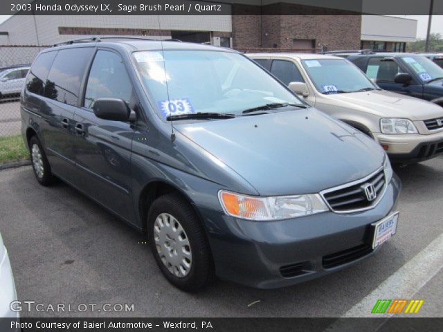 2003 Honda Odyssey LX in Sage Brush Pearl