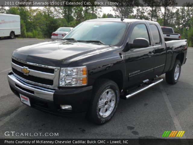 2011 Chevrolet Silverado 1500 LT Extended Cab in Black