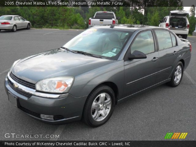 2005 Chevrolet Malibu LT V6 Sedan in Medium Gray Metallic
