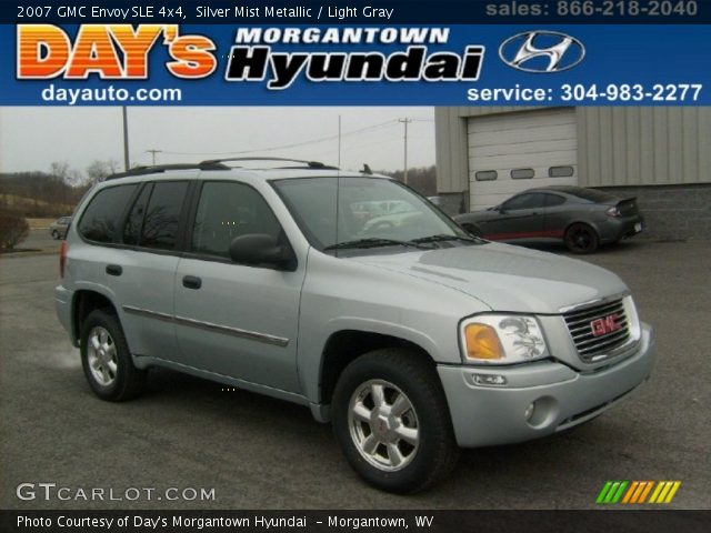 2007 GMC Envoy SLE 4x4 in Silver Mist Metallic