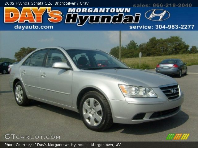 2009 Hyundai Sonata GLS in Bright Silver