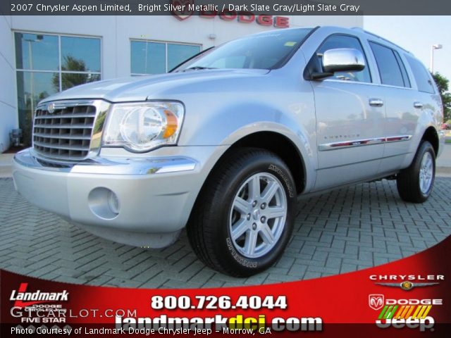 2007 Chrysler Aspen Limited in Bright Silver Metallic