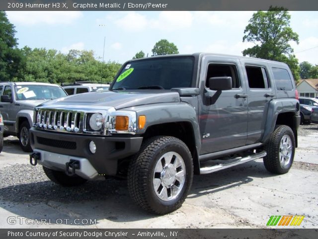 2009 Hummer H3 X in Graphite Metallic
