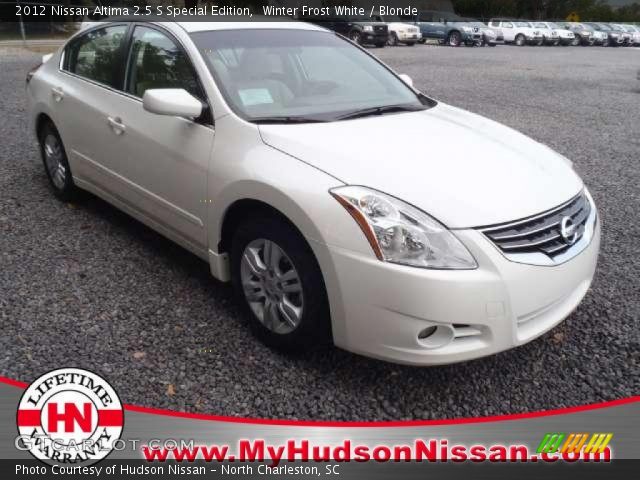 2012 Nissan Altima 2.5 S Special Edition in Winter Frost White