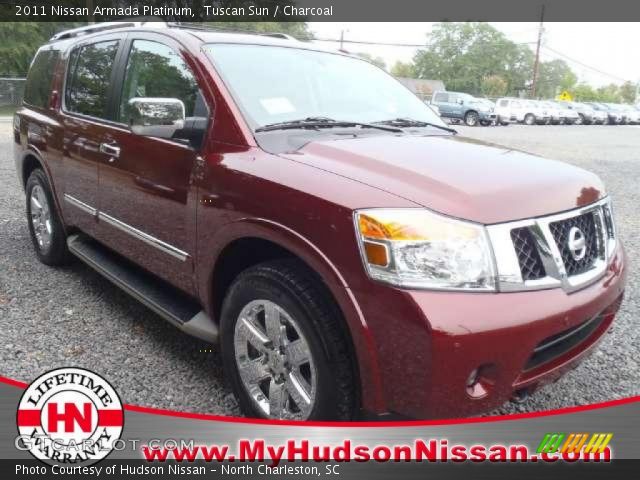 2011 Nissan Armada Platinum in Tuscan Sun