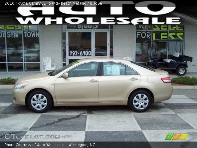 2010 Toyota Camry LE in Sandy Beach Metallic
