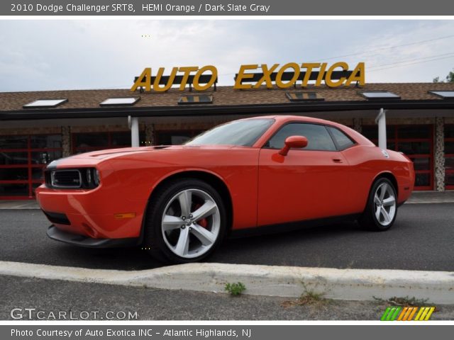 2010 Dodge Challenger SRT8 in HEMI Orange