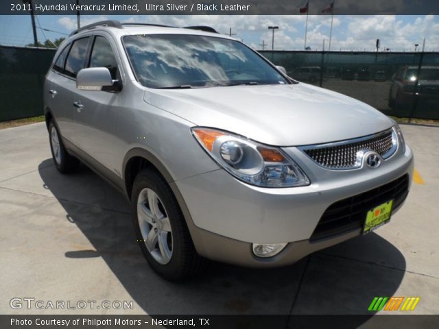 2011 Hyundai Veracruz Limited in Ultra Silver