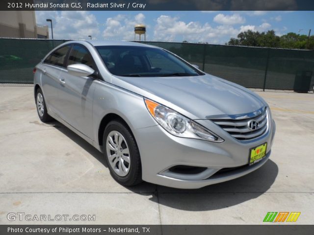 2012 Hyundai Sonata GLS in Radiant Silver
