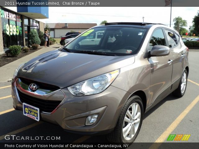 2011 Hyundai Tucson Limited in Chai Bronze