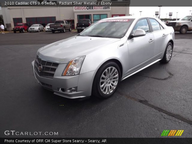 2010 Cadillac CTS 3.6 Sedan in Radiant Silver Metallic