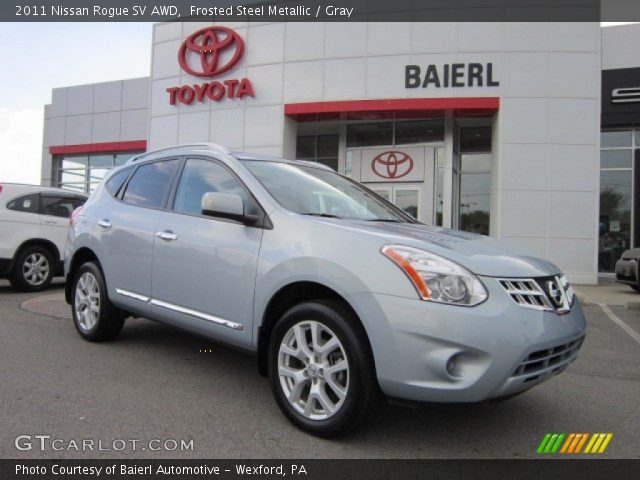 2011 Nissan Rogue SV AWD in Frosted Steel Metallic