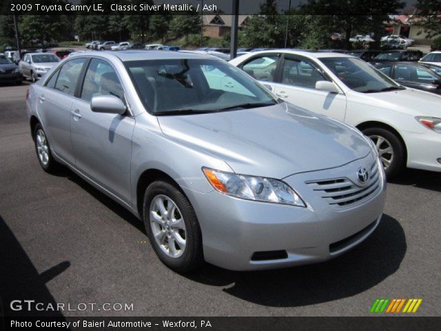 2009 Toyota Camry LE in Classic Silver Metallic