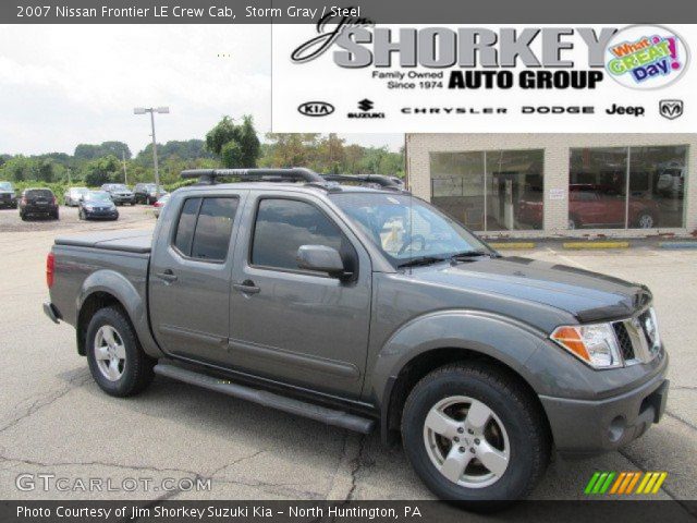 2007 Nissan Frontier LE Crew Cab in Storm Gray