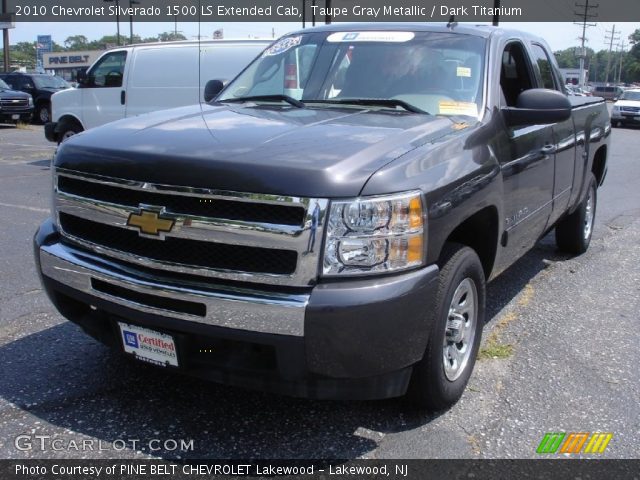 2010 Chevrolet Silverado 1500 LS Extended Cab in Taupe Gray Metallic