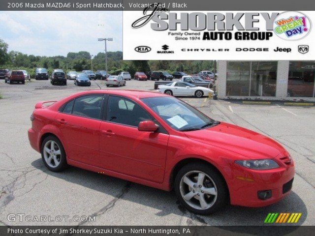 2006 Mazda MAZDA6 i Sport Hatchback in Volcanic Red