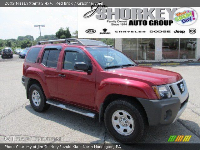 2009 Nissan Xterra S 4x4 in Red Brick
