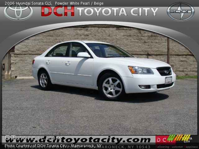 2006 Hyundai Sonata GLS in Powder White Pearl