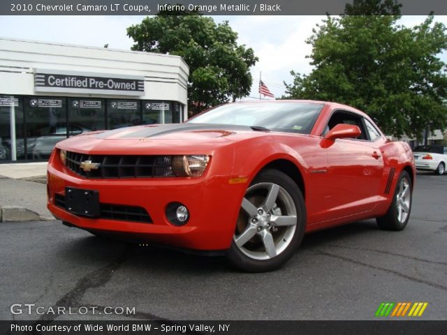 2010 Chevrolet Camaro LT Coupe in Inferno Orange Metallic