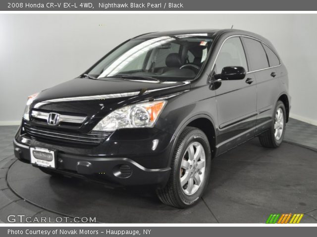 2008 Honda CR-V EX-L 4WD in Nighthawk Black Pearl