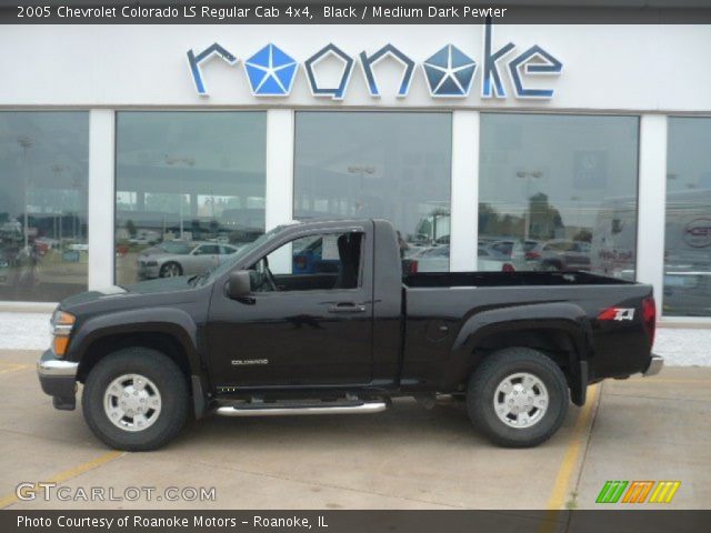 2005 Chevrolet Colorado LS Regular Cab 4x4 in Black
