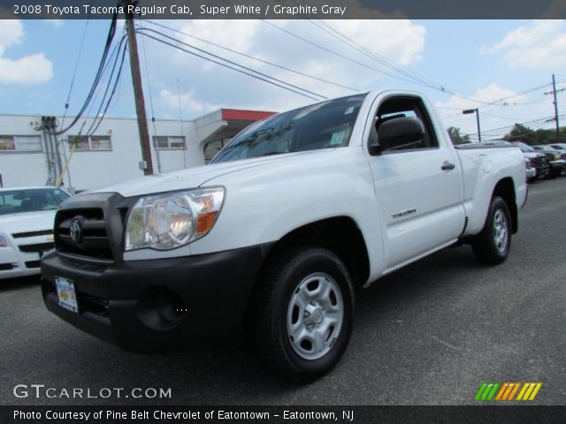 2008 Toyota Tacoma Regular Cab in Super White