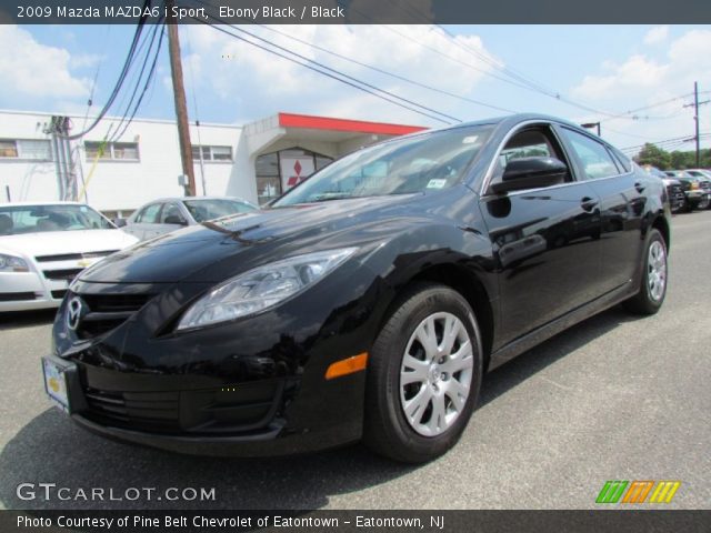 2009 Mazda MAZDA6 i Sport in Ebony Black