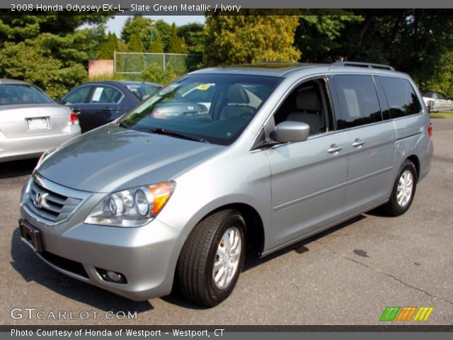 2008 Honda Odyssey EX-L in Slate Green Metallic
