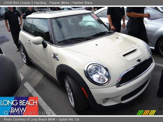 2008 Mini Cooper S Hardtop in Pepper White