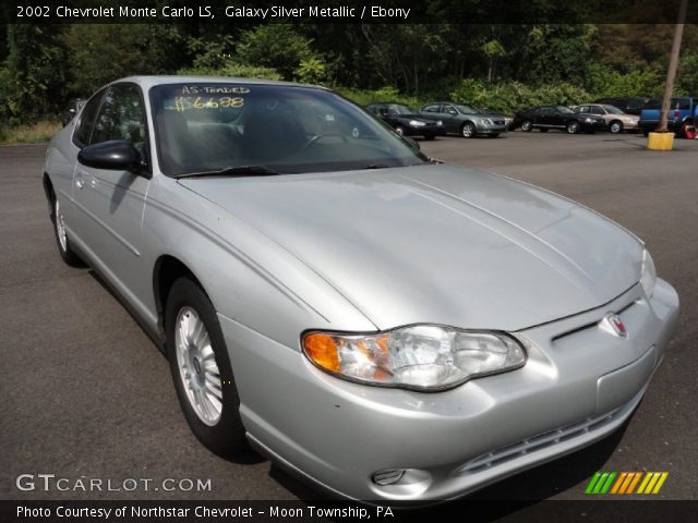 2002 Chevrolet Monte Carlo LS in Galaxy Silver Metallic