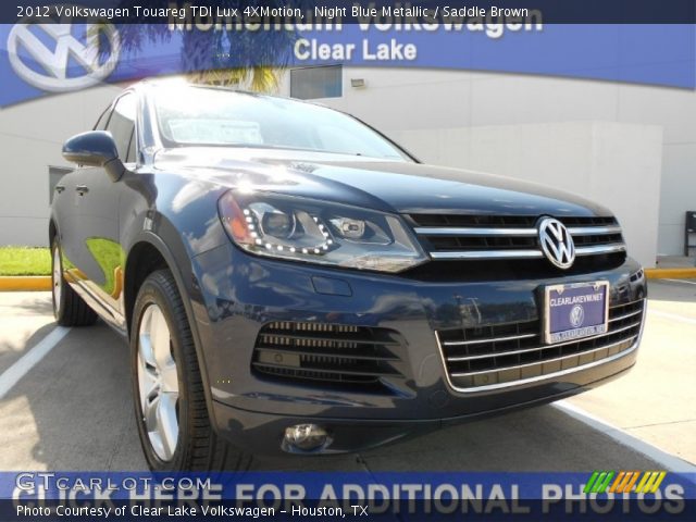 2012 Volkswagen Touareg TDI Lux 4XMotion in Night Blue Metallic