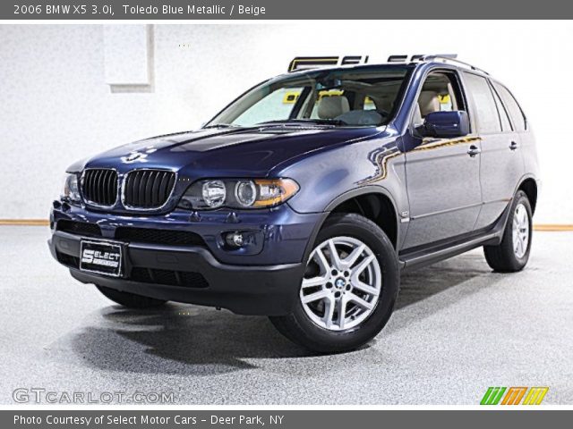 2006 BMW X5 3.0i in Toledo Blue Metallic