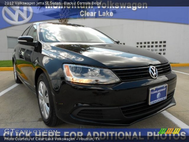 2012 Volkswagen Jetta SE Sedan in Black