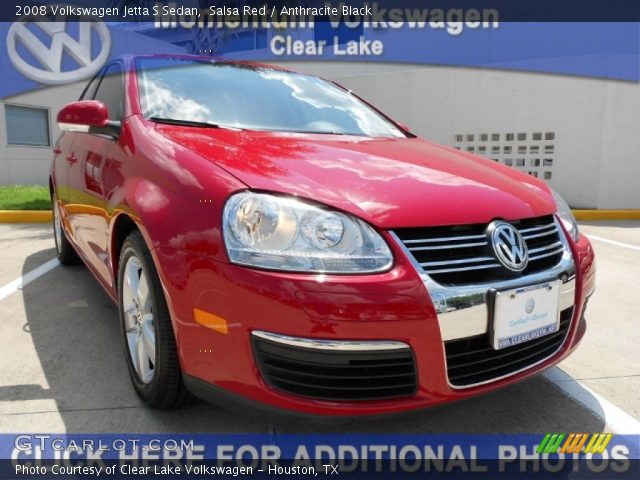 2008 Volkswagen Jetta S Sedan in Salsa Red