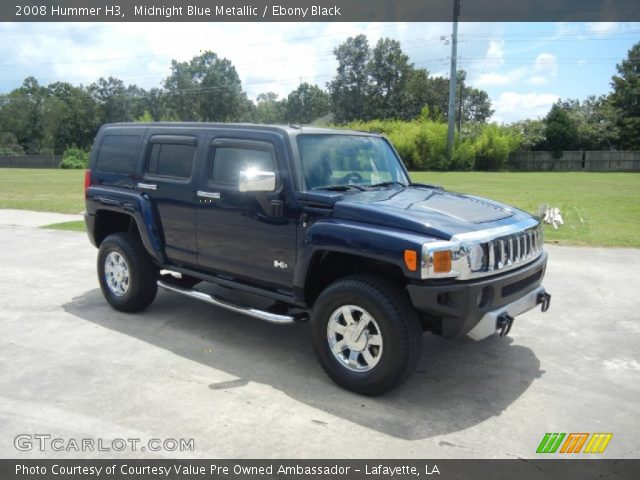 2008 Hummer H3  in Midnight Blue Metallic