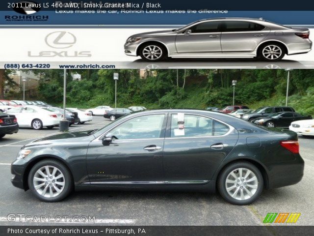 2011 Lexus LS 460 AWD in Smoky Granite Mica