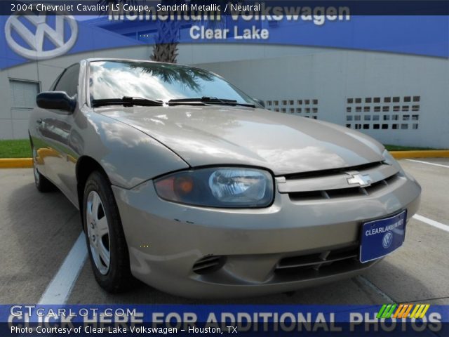 2004 Chevrolet Cavalier LS Coupe in Sandrift Metallic