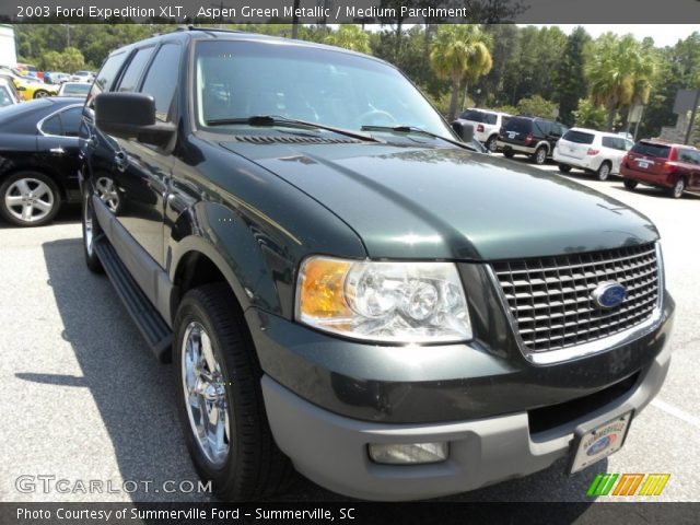 2003 Ford Expedition XLT in Aspen Green Metallic