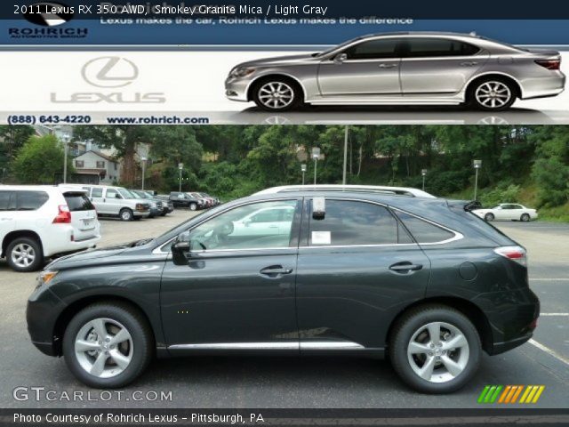 2011 Lexus RX 350 AWD in Smokey Granite Mica
