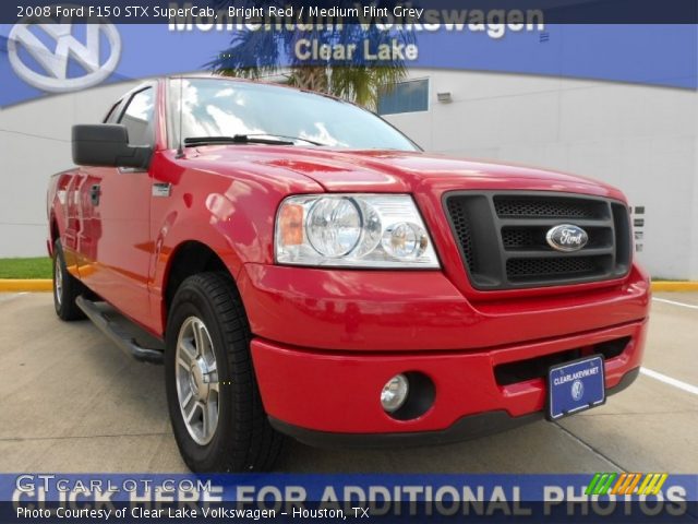 2008 Ford F150 STX SuperCab in Bright Red