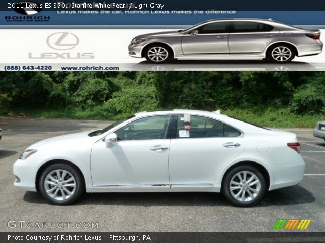 2011 Lexus ES 350 in Starfire White Pearl