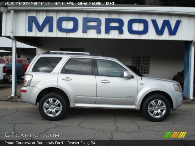 2008 Mercury Mariner V6 Premier 4WD in Silver Metallic