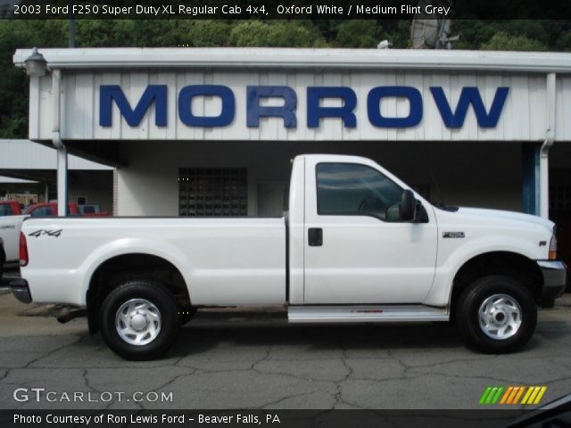 2003 Ford F250 Super Duty XL Regular Cab 4x4 in Oxford White