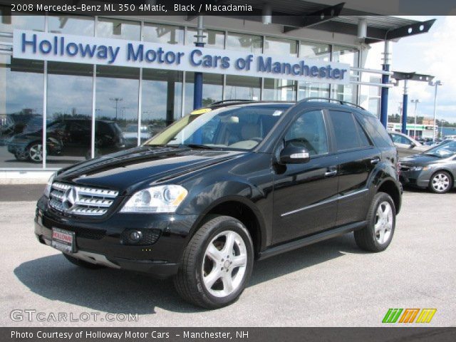 2008 Mercedes-Benz ML 350 4Matic in Black