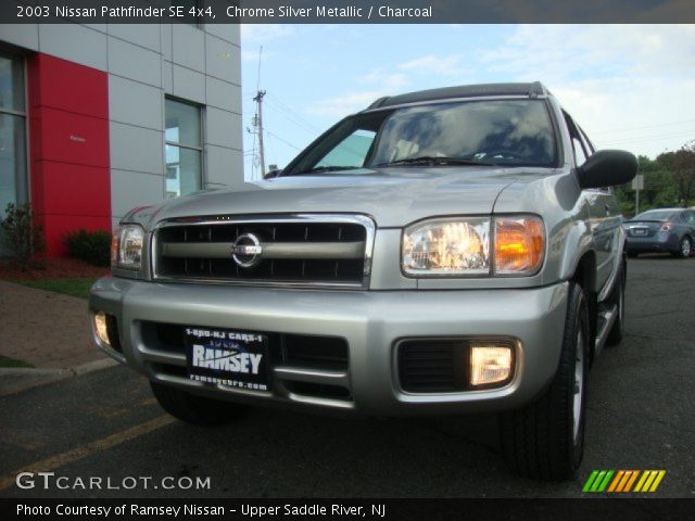 2003 Nissan Pathfinder SE 4x4 in Chrome Silver Metallic