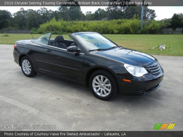 2010 Chrysler Sebring Touring Convertible in Brilliant Black Crystal Pearl