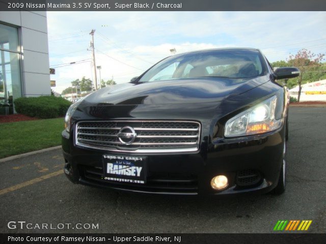 Black 2009 nissan maxima sv #7