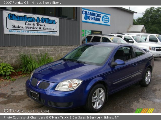 2007 Pontiac G5  in Nitrous Blue