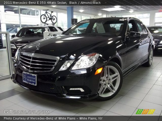 2011 Mercedes-Benz E 350 4Matic Sedan in Black